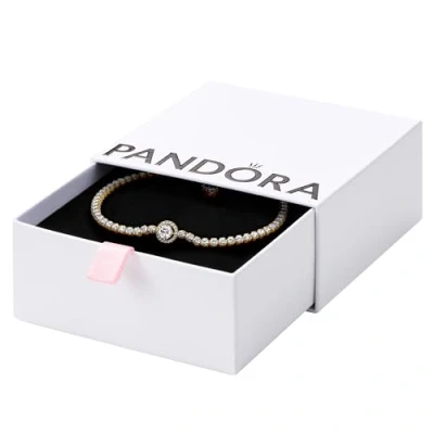 Imagen de Pandora Timeless Mujeres Brazalete Baño de oro 14 quilates 569416C01 16