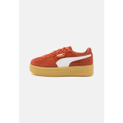 Imagen de Puma Palermo Elevata Zapatillas, Mujer, Talla: 37.5, Mars red Cuero velour
