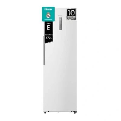 Imagen de Hisense RL3K370SEWE Frigorífico 1 Puerta de Libre Instalación, Class E, 372L, Alto 185.6cm x Ancho 59.5cm, Color Blanco, Kitchen Fit, Ventilación Inferior, Apertura 90º, Total No Frost