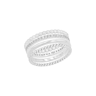 Imagen de s.Oliver anillo de plata ley 925 anillos las señoras, con sintetizador circonio, plata, viene en caja regalo joyería