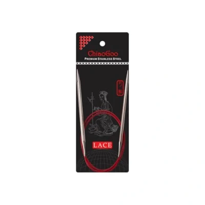 Imagen de ChiaoGoo Red Lace (80 cm, 3.00 mm) Aguila Circular 1 Unidad