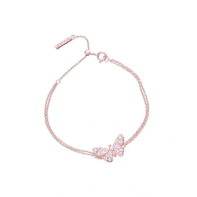 Imagen de Olivia Burton Pulsera de cadena para Mujer Colección 3D BUTTERFLY Oro rosa OBJMBB11