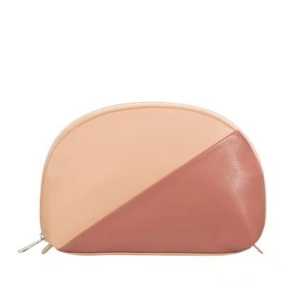 Imagen de DUDU Neceser de Maquillaje Piel Viaje Bolso con Cremallera Multicolor Rosa Rubor