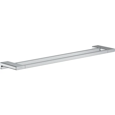 Imagen de hansgrohe AddStoris Toallero de baño doble, cromo, 41743000