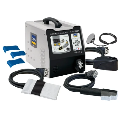 Imagen de GYS GYSDUCTION AUTO COMPLETE 053380 Ventilador aire caliente 2400 con accesorios Generator+3 inductor, For induction heater