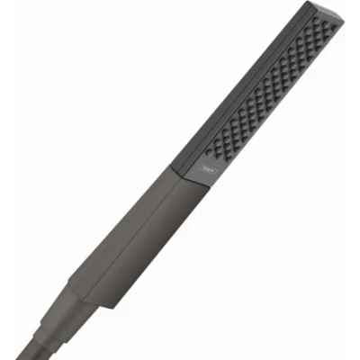 Imagen de Hansgrohe 26866340 Cabezal de Ducha Mano, Cromo Negro Cepillado, 100 mm