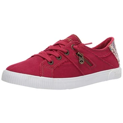 Imagen de Blowfish Malibu Zapatilla deportiva para mujer, Rojo (Jester Red Smoked Canvas), 36 EU