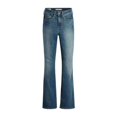 Imagen de Levi&#039;s 725 High Rise Bootcut Med Indigo, Worn IN, Lapis Speed, 28W x 34L para Mujer