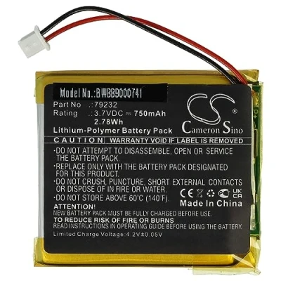 Imagen de vhbw Batería Compatible con Floureon VB603, VB601, VB605 Monitor de bebé (750 mAh, 3,7 V, Li Poli)