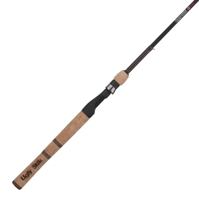 Imagen de Ugly Stik Elite Spinning Rod Caña de pescar para spinning, 6&#039;6&quot; Ultra Light 2pc