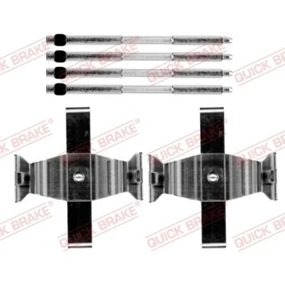 Imagen de QUICK BRAKE 109 0205 Kit de accesorios, pastillas frenos