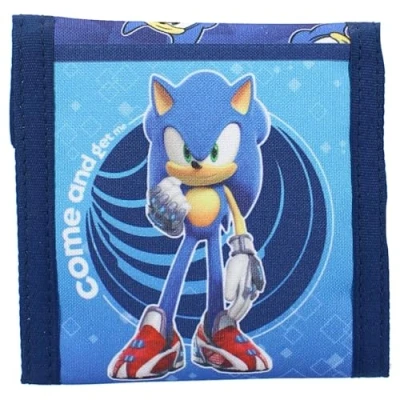 Imagen de Vadobag Monedero Sonic Supreme Power 10 x cm, azul, 10x10x1, Diseño: