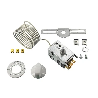 Imagen de Danfoss Kit original de 3 piezas termostato para frigoríficos con descongelación automática capilar 1,6 m