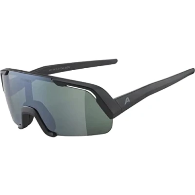 Imagen de ALPINA Unisex Niños, ROCKET YOUTH Q LITE gafas deportivas, black matt/silver, One Size