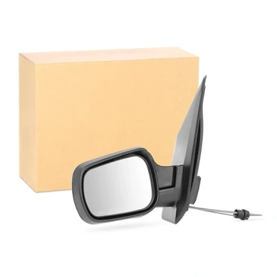 Imagen de espejo retrovisor Van Wezel 1805803 izquierda completo, convexo, ajustable desde interior, Ajuste por cable FORD: FIESTA 5, 5