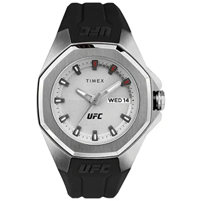 Imagen de Timex Reloj Analógico para Hombre de Cuarzo con Correa en Silicona TW2V57200