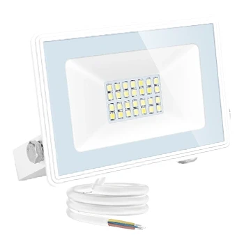 Imagen de Aigostar Foco led Exterior 20w,1650LM Proyector LED,IP65 Impermeable Luz de Seguridad,Natural 4000K Luces exterior,Para Jardín,Patio,Garaje