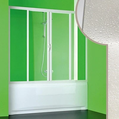 Imagen de Forte Puerta de Ducha bañera 200 CM en Acrílico Mod. Plutone 2 con Apertura Central