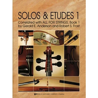 Imagen de Solos and Etudes Vol.1: for Violin correlated with all Strings Vol.1