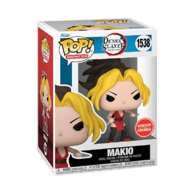 Imagen de Funko Demon Slayer Makio with Kunai Exclusive Pop Vinyl Figure 1538, estándar