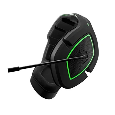 Imagen de Gioteck TX50 Cascos Gaming, Cable Audio Jack 3,5 mm, Control de Sonido, Driver 50 con Microfono para PS5, Xbox Series X S, Nintendo Switch y PC (Verde Negro) (PS5)