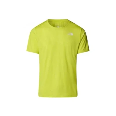Imagen de The North Face TEE Embossed Camiseta deportiva, Hombre, Talla: Small, Sulphur spring/green tent