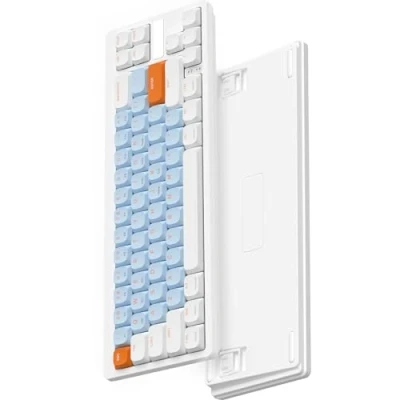 Imagen de MAGIC REFINER RKL680 Teclado Mecánico Inalambrico Ultra Delgado, Gaming 60%, Apex Pro Mini Modo Dual 2.4GHz/Bluetooth con Interruptores Marrones de Bajo Perfil para PC/Tablet/Win/Mac/QWERTY US
