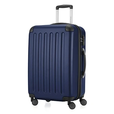 Imagen de HAUPTSTADTKOFFER SPREE Maleta rígida, Trolley expandible, Equipaje de viaje, 4 ruedas dobles, TSA, 65 cm, 74 litros, Azul oscuro