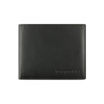 Imagen de bugatti Super SLIM GELD RFID Schutz 9 CM Monedero, Hombre, Talla: One Size, Schwarz