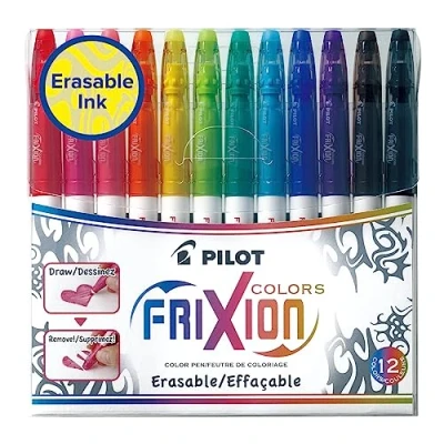 Imagen de Pilot Frixion Pack de 12 rotuladores, Multicolor