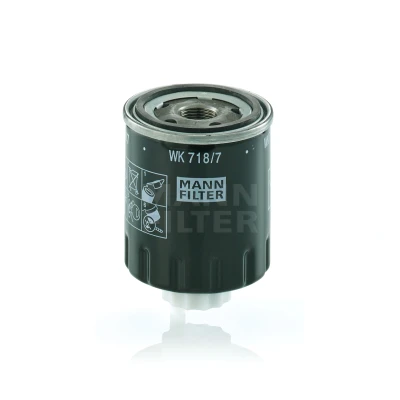 Imagen de MANN FILTER WK 718/7 Filtro Combustible enroscable