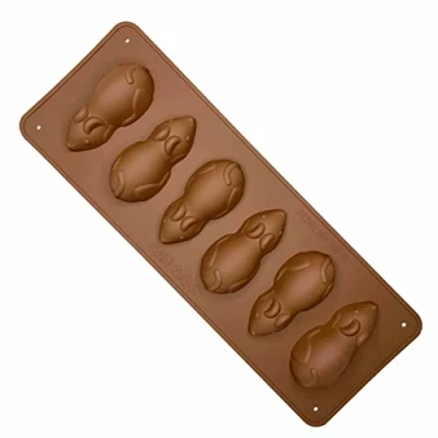 Imagen de Selecto Bake moldes de silicona para chocolate, antiadherentes, reutilizables, hornear gelatina, crayones, decoración pasteles, jabón, resina
