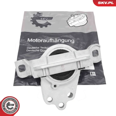 Imagen de ESEN SKV 75SKV296 Soporte de motor derecha hidráulico Aluminio, Caucho 256mm 166mm FORD: FOCUS 3, Transit Connect V408 Furgoneta, C Max 2