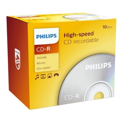 Imagen de Philips Cd r Cr7d5ns10 10 rw Vírgenes (cd recordable)