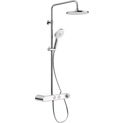 Imagen de Duravit TH4382008005 Sistema de Ducha, Cromo/Blanco, 1.00