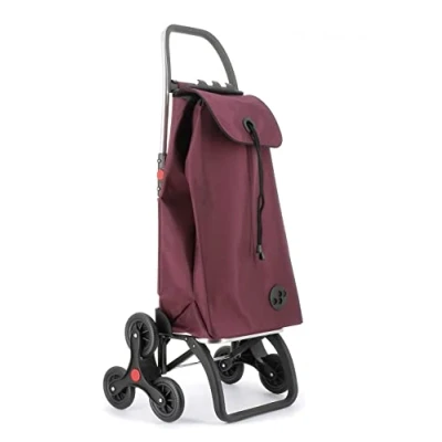 Imagen de Carro Rolser I MAX MF 6 Ruedas Sube Escaleras Plegable Burdeos