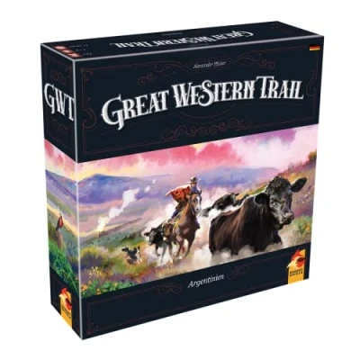 Imagen de Asmodee Western Trail Argentina Juego, Color, Multicolor, 3. Eigenständig (EGGD0007)