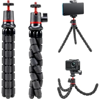 Imagen de AKASO Mini trípode flexible de viaje con tornillo 1/4 pulgadas para brazo mágico, compatible cámaras acción EK7000/EK7000 Pro/Brave 4/Brave 7/Brave 8 y otras marca