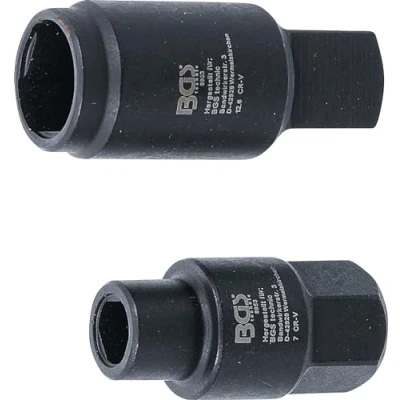 Imagen de BGS 8953 Vasos para bombas de inyección Bosch 3 caras 7 / 12,6 mm