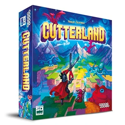 Imagen de SD Games CUTTERLAND Juego de Estrategia para Mayores 10 Años, Mesa 2 a 4 Jugadores