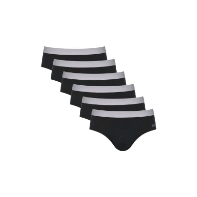 Imagen de Sloggi GO ABC 2 0 6P Braguitas, Hombre, Talla: Small, Black