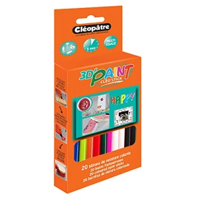 Imagen de Cleopatre Barras de Cola Pintura 3D Cartera Unisex Infantil, Multicolor (Multicolor), 5x8x2 cm (W x H L)