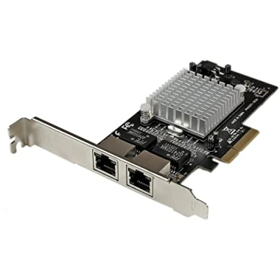 Imagen de StarTech.com Tarjeta Adaptador de Red PCI Express E Gigabit Ethernet con 2 Puertos RJ45 1Gbps y Chipset Intel® i350