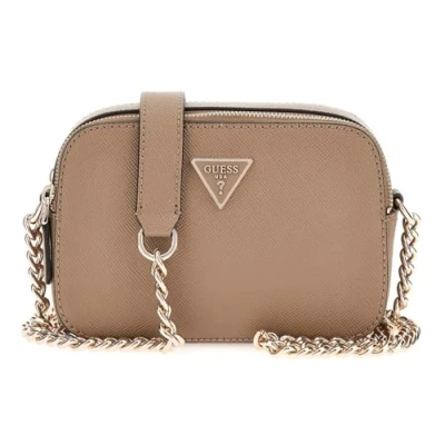 Imagen de Guess Noelle Crossbody Camera Bandolera, Mujer, Talla: One Size, Dark taupe