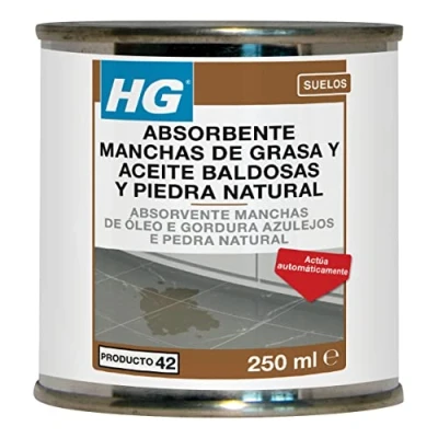 Imagen de HG Absorbente de Manchas Grasa y Aceite 250 ml