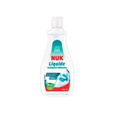 Imagen de NUK Flessenreiniger 500 ml Ideaal voor het wassen van flessen, zuignappen en accessoires zonder geur pH neutraal fles 100% gerecyclede materialen