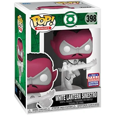 Imagen de POP DC Figura Vinilo SDCC 2021 White Lantern Sinestro 398 Unisex ¡Funko Standard