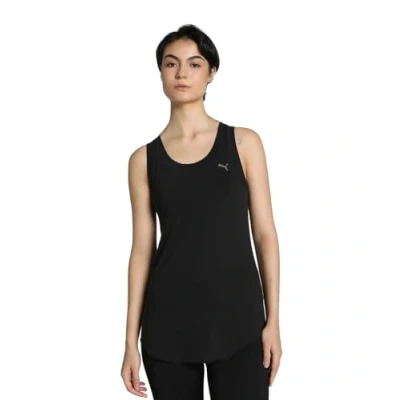 Imagen de Puma Studio Foundation Racerback TANK Top, Mujer, Talla: Large, Black