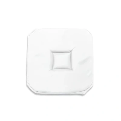 Imagen de Soleil d&#039;ocre Alix Cojin de Silla Gobelin, 40 x 3 cm, Blanco