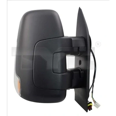 Imagen de espejo retrovisor Tyc 315 0009 derecha para ajuste elect. espejo, convexo, calefactable, brazo corto de IVECO: Daily 6